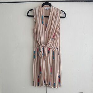 Amanda Uprichard Women’s Striped Mini Dress